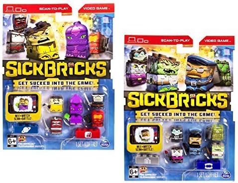 Sick Bricks, 10 Character Pack Monsters vs. City & Space vs. Ninja by Sick Bricks