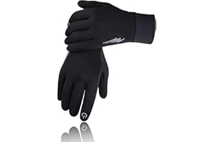 SIMARI Winter Gloves for Men Women Running Cycling, Touch Screen & Non-Slip, Warm & Windproof, for Driving Camping Hiking