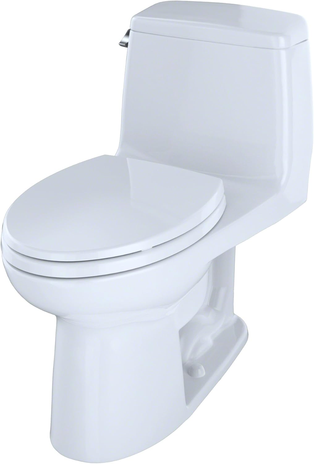 TOTO MS854114E#01 Eco Ultramax Elongated One Piece Toilet, Cotton White - - 