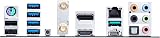 ASUS TUF GAMING B550M-PLUS WIFI II motherboard 1200 PCIe view 9