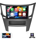 Cab Lights Chevy 2G 64G] Android 15 Stereo For Subaru Legacy Outback 2010-2014 With Wireless Car Play Android Auto Mirror Link, 9 Inch Touchscreen Radio Aftermarket With WiFi GPS FM RDS SWC Android