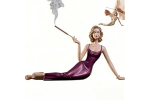 Sculptural Aromatherapy Incense Burner Statue, Waterfall Smoke Effect Incense Holder, Resin Meditation Incenses Burner for Yo