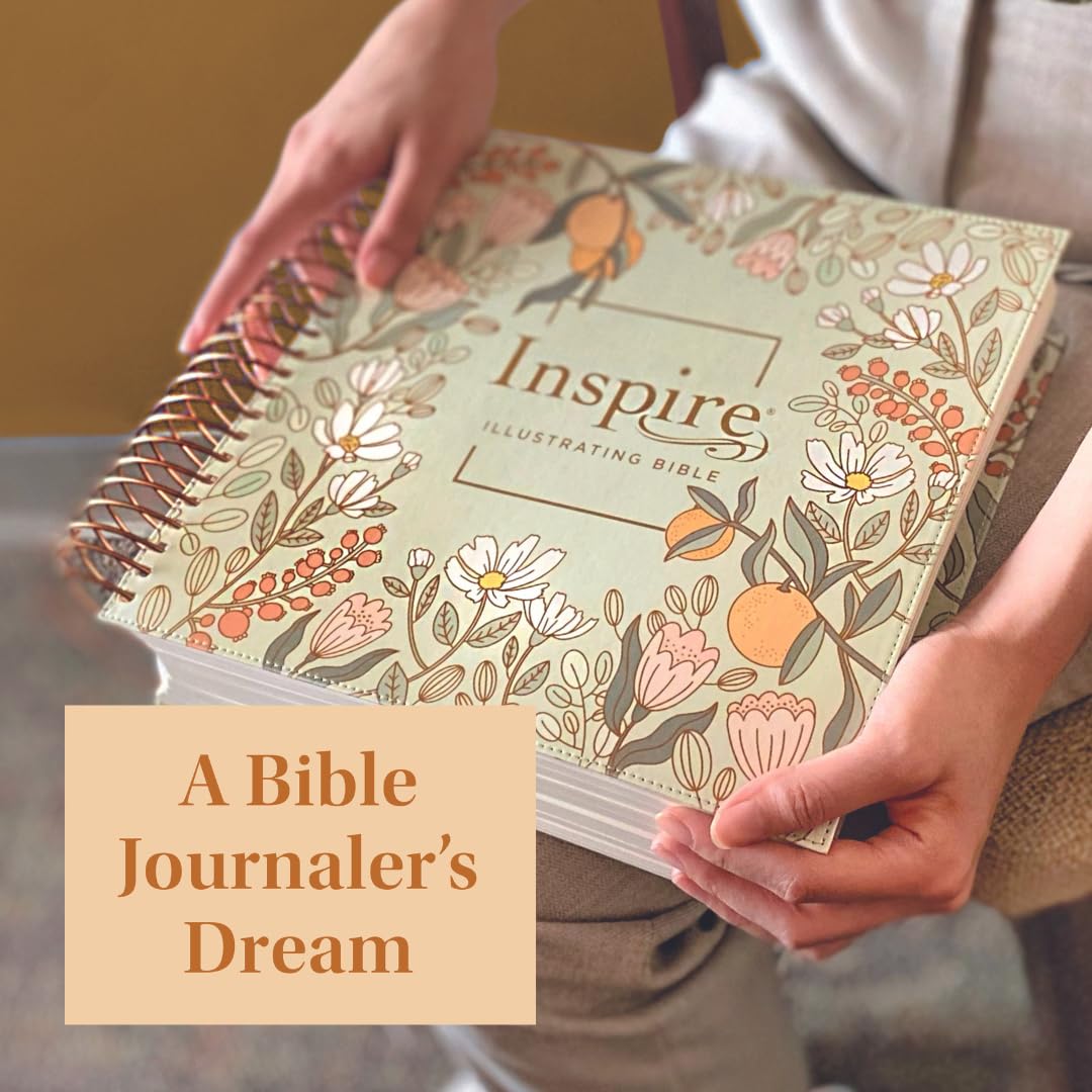 NLT DaySpring Inspire Illustrating Bible, Filament Enabled (Spiral Bound, Mint Floral Garden) NLT DaySpring Inspire Illustrating Bible, Filament Enabled (Spiral Bound, Mint Floral Garden) NLT DaySpring Inspire Illustrating Bible, Filament Enabled (Spiral Bound, Mint Floral Garden) Spiral-bound