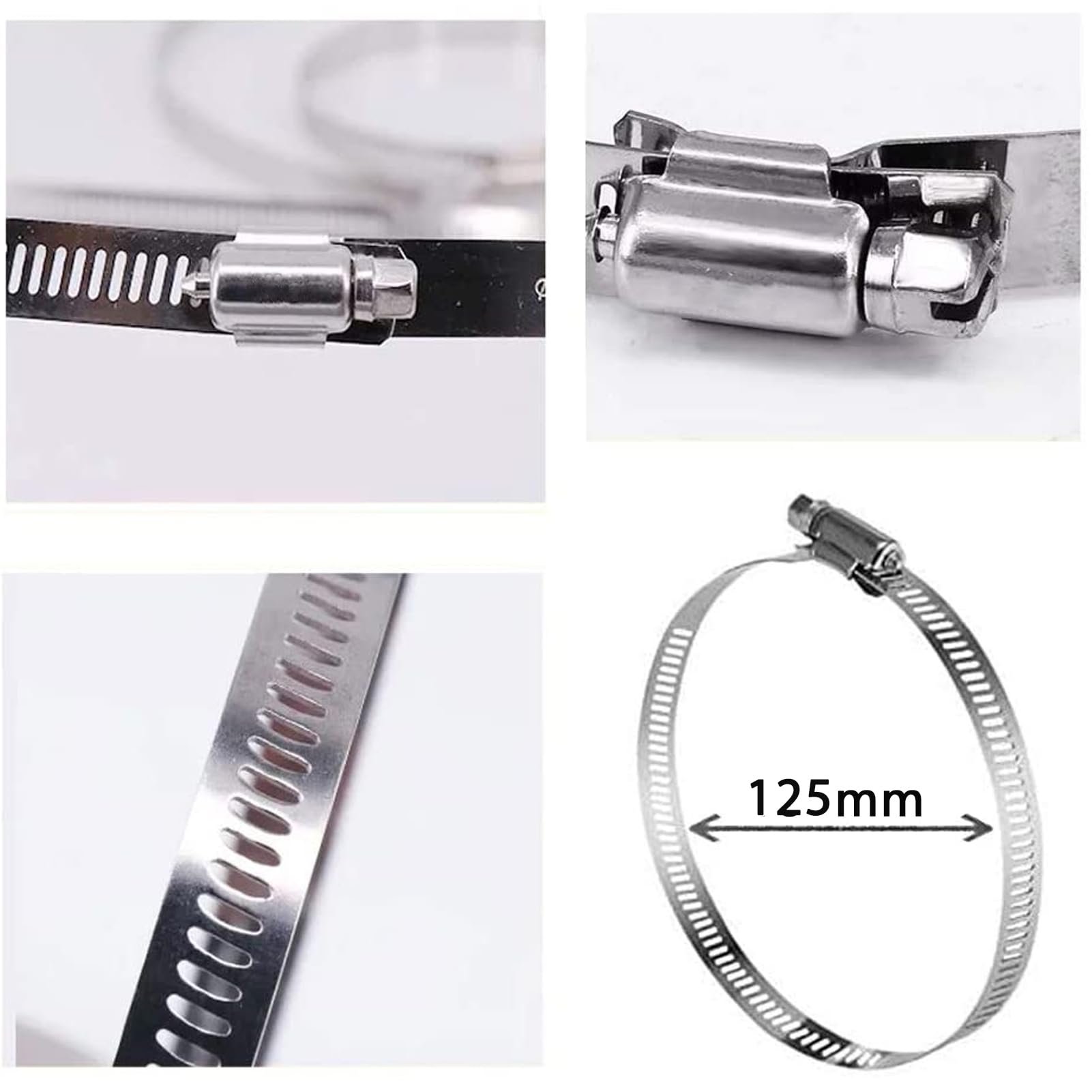WiTi Universal Vertical Pole Mount for Security Camera, Solid Metal Mounting Corner Bracket with 2 Loops, Suitable for CCTV Cameras LED Wall/Stage Lights, Solar Panels