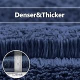 Non Slip Bath Mat Extra Large 50x178cm Navy Blue view 3