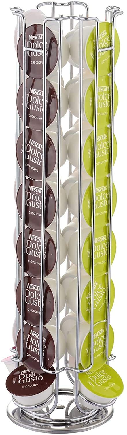 UTIZ 32 Coffee Capsule Holder Pod Rack Stand Rotating 360 Degree for Nescafé Dolce Gusto