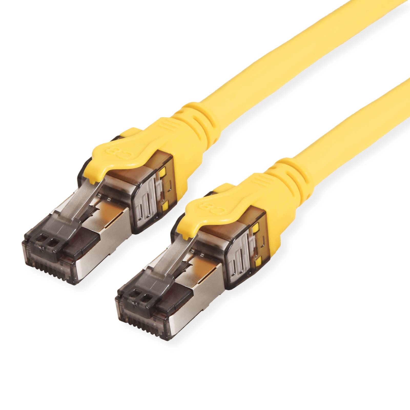 Roline | S/FTP Patch Cord Cat.8 | Stranded | LSOH | Yellow | 3 m