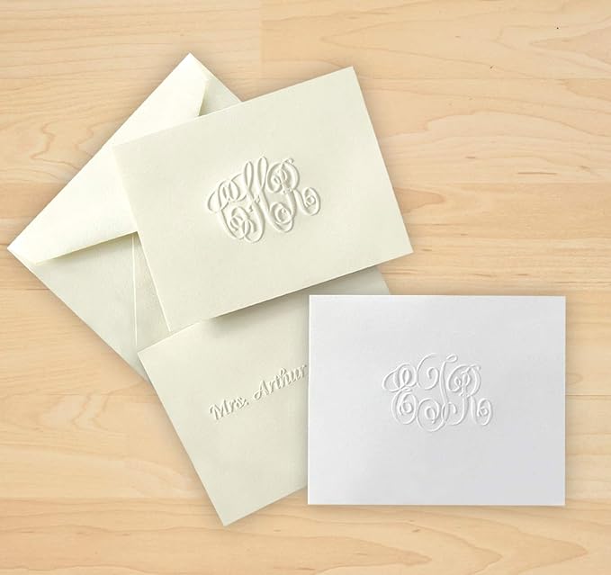 Embossed Gift Enclosure Cards Set of 254417 Office Products