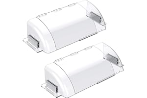 BEAIREOU Air Vent Deflectors 2-Pack Set of Super Strong Magnetic Heat-Resistant, Floor Vent Deflectors Easily Adjustable from 8 to 14 Inches,Vent Deflectors for Vents/Walls/Ceilings/Floors