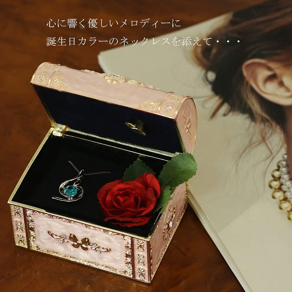 新しいコレクション シルバー クリスタル ジュエリー ラッピング付 ネックレス1組 オルゴール1組 セット品 レディース ネックレス 贈り物 ギフト 嫁 妻 彼女 人気 女性 1月誕生日プレゼント Y441 Jv Gar ﾎﾟｲﾝﾄ2倍 デバリエ その他