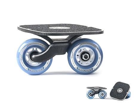 TWOLIONS-OG Drift Skates Freeline Sports mit 72mm PU Räder und ABEC 7 Kugellager (links & rechts)