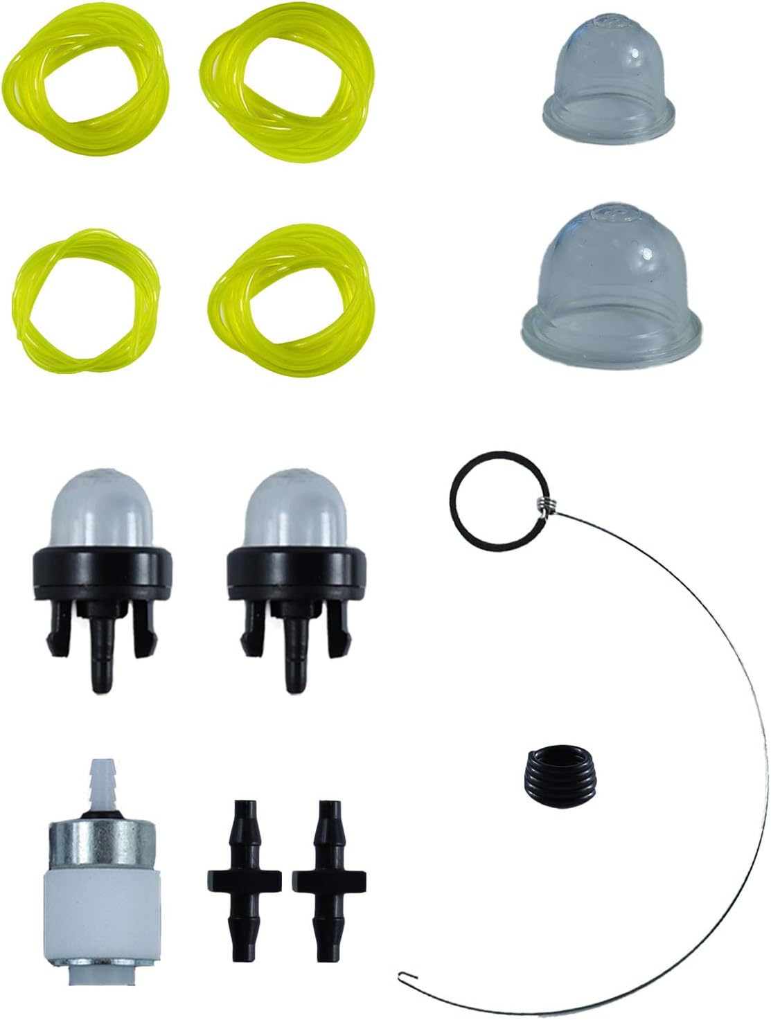 Fuel Line Repair Kit with 75308319 Primer Bulb and 4 Fuel