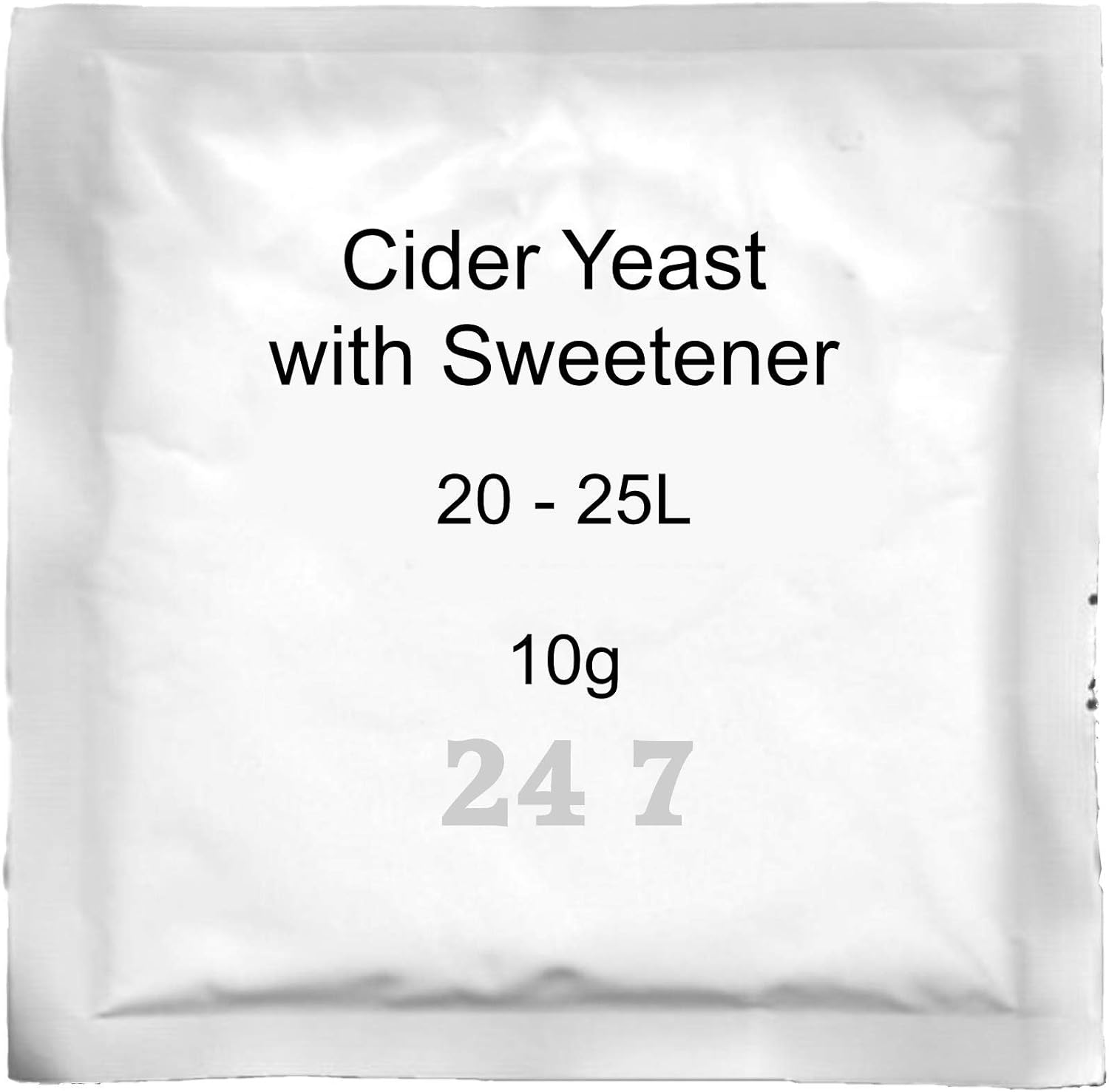 Cider Yeast With Sweetener 8g 20 25l For Homebrew Cider Making Perry Scrumpy Amazon Co Uk Kitchen Home