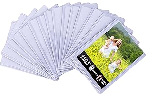 Sooyee Magnetic Picture Frame,Magnetic Frame 2.5X3.5,Photo Magnets for Refrigerator,White,15 Pack