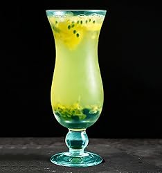Cheardia 6 Pack Hurricane Glass, 14 oz Pina Colada