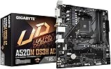 Gigabyte A520M DS3H AC Motherboard for Ryzen 5000 Series, DDR5 OC