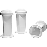 EISCO 3PK Coplin Jars - Staining - Hold 5-10 Slides Each - Polypropylene