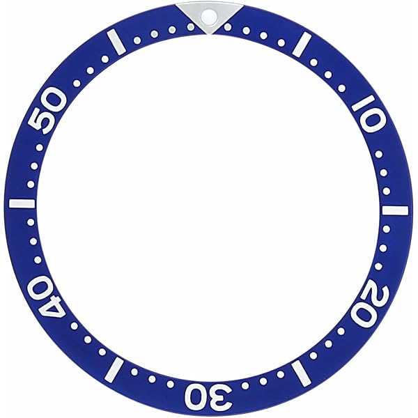 Amazon.com: Ewatchparts Blue Ceramic Bezel Insert Compatible