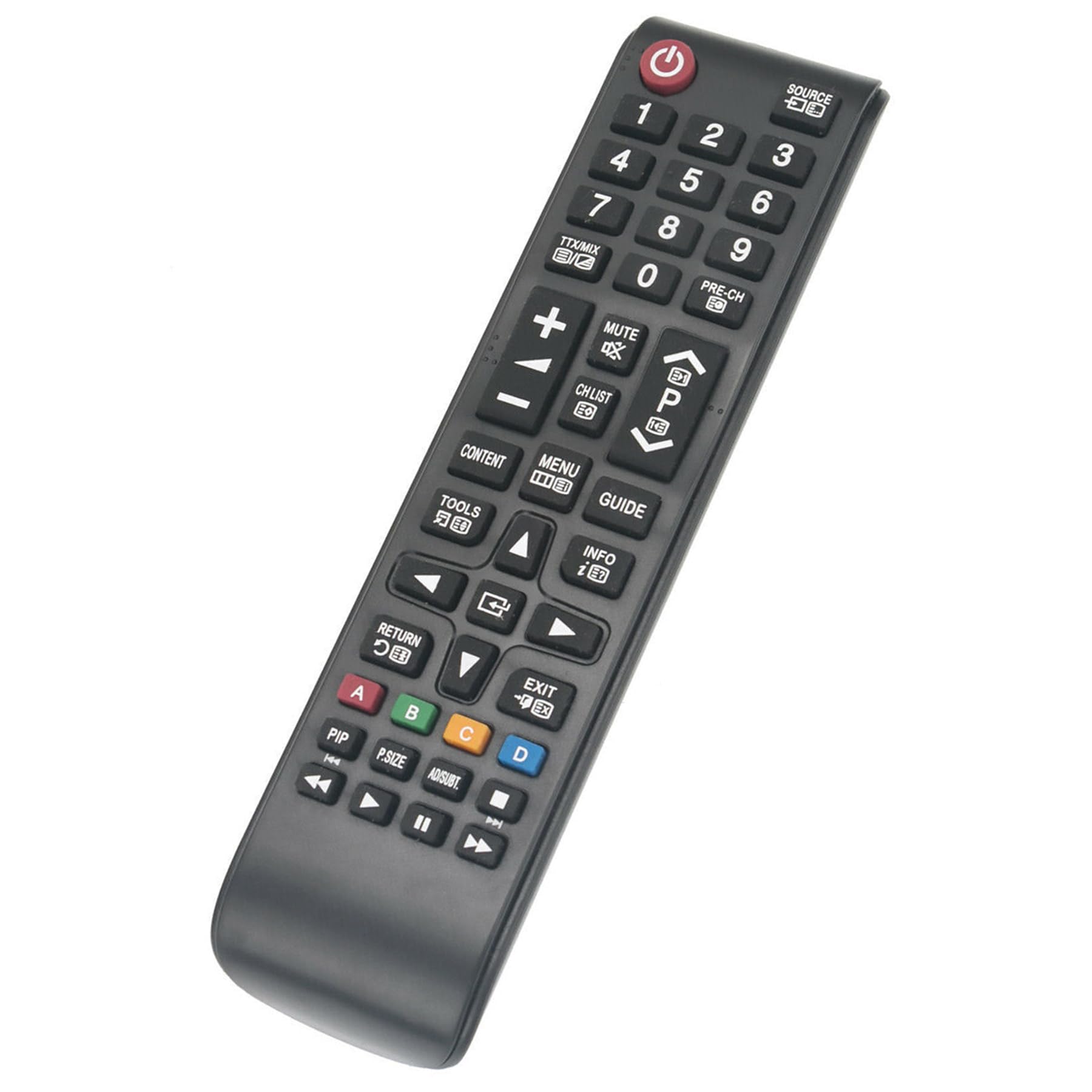 AA59-00624A AA59-00622A Replacement Remote Control Fit for SAMSUNG LED TV PS51E497B2K UE-46EH6037KX UE40F6400 UE46F7000 UE40F4500 UE32H4500 UE40F4000 UE40F4510 UE65F9000AT UE32H4000 LE32D400E1WXXU