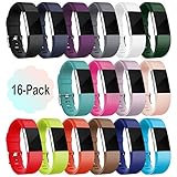 Maledan Bands for Fitbit Charge 2, 16 Pack