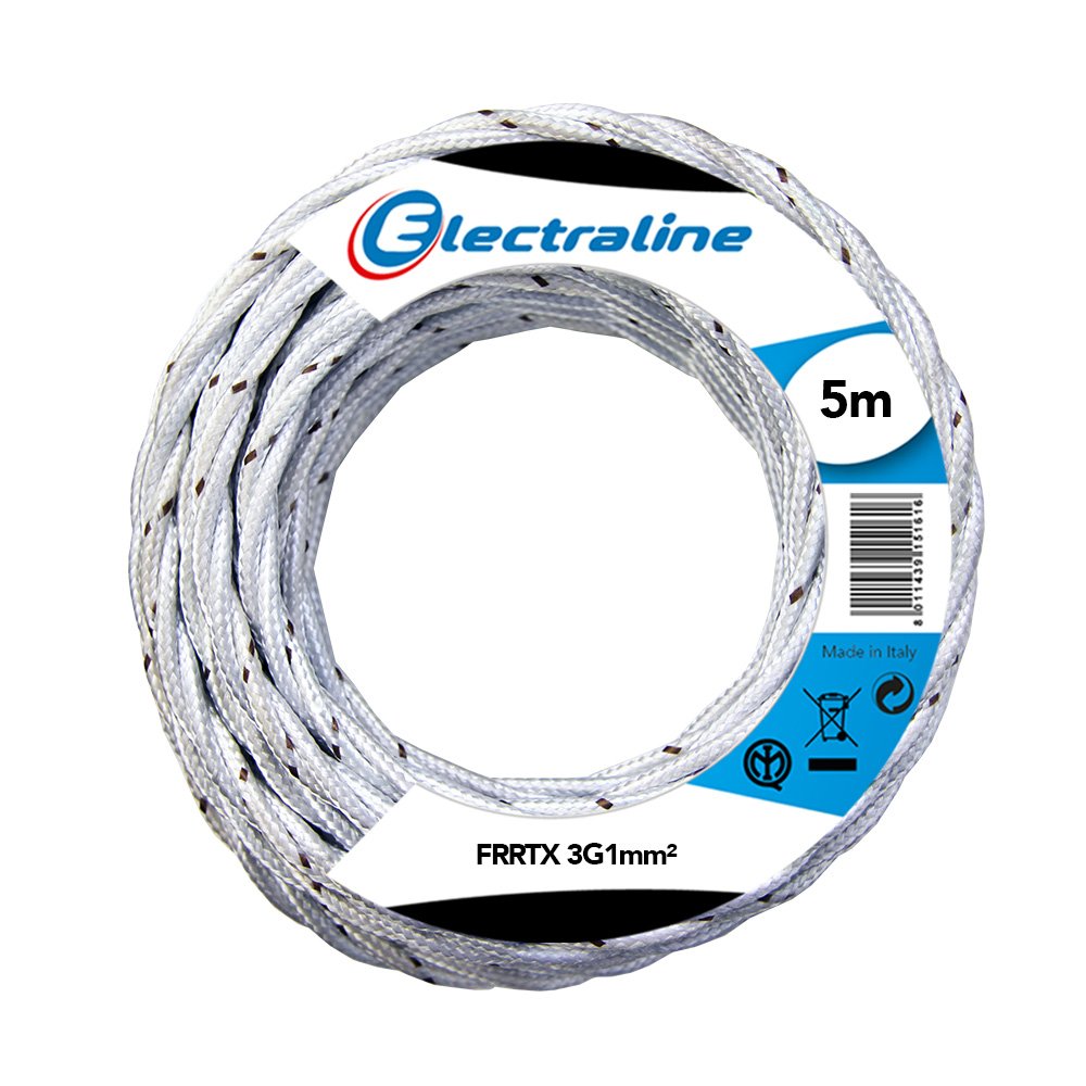 FRRTX Cable - 3G1 mm - 5 m - White