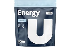 UCAN Energy Powder, Unflavored, Keto, Sugar-Free Pre & Post Workout for Men & Women, Non-GMO, Vegan, Gluten-Free, Great for Runners, Gym-Goers and High Performance Athletes | 28 Servings (24.6 Ounces)