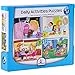 Puzzle Games for Toddlers Set of 4 Puzzles for Ages 3 + Years Old an Increasing Difficulty Level - Daily Activities - Kids Activity Books