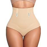 HOHOCHIN Tummy Control Thong Shapewear for Women High Waisted Seamless Body Shaper Underwear Stretch Shaping Panties