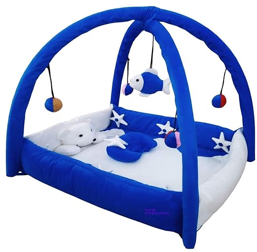 Nagar International Baby Bassinet & Cradle Bedding Set in Large Size PlayGym Met for 0-12