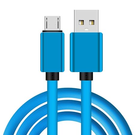 Samsung Reido Nylon Reißfest (Blau) USB Datenkabel S4 S5 S6 S7 S7edge S3 S2 S3Mini S5mini