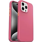 OtterBox iPhone 15 Pro Max (ONLY) Symmetry Series+ Case - Haute Pink, Snaps to MagSafe, Ultra-Sleek, Raised Edges Protect Camera & Screen - Non-Retail Packaging
