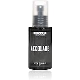 Brickell Men's Accolade Cologne for Men, Italian Bergamot, Cedarwood, Sandalwood, Lemon, and Guaiac Wood Scent, Natural and Organic, 1.7 Ounces