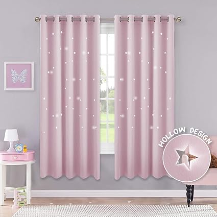 Pony Dance Wide Curtains For Girls Short Eyelet Window Curtain