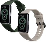 kwmobile 2x Straps for Huawei Band 6/6 Pro Honor Band 6/7 Silicone Replacement view 8