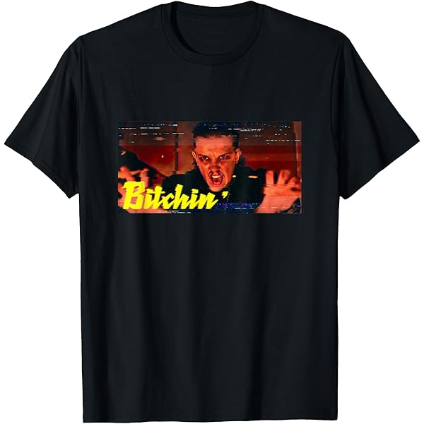 Amazon.com: Stranger Things 2 Eleven Bitchin' Panels T-Shirt Amazon.com: Stranger Things 2 Eleven Bitchin' Panels T-Shirt