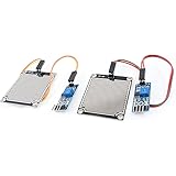 uxcell 水滴 感知 センサー スイッチ 降雨 水センサー 雨センサー 雨検出モジュール 2個入り 雨水モジュール 3.3V～5V