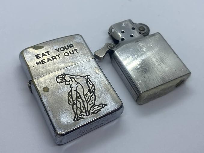 Amazon 本物 1967年製 Zippo Viet Nam ベトナムジッポ ベトナム戦争 フルメタルジャケット ヌード 裸婦 アート ビーナス 女神 羽衣 スカジャン おもちゃ ホビー