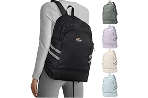 coofay Gym Backpack For Women Waterproof Backpack With Shoe Compartment Lightweight Travel Backpack Black Sports Backpack Large Gym Bag