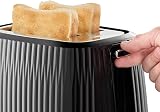 Russell Hobbs Eden 2 Slice Toaster 6 Browning 800W Black view 4