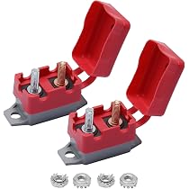 DUZFOREI 2Pcs 20 Amp Circuit Breaker Waterproof Inline Fuse