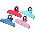 Mr. Pen Magnetic Chip Clips - 4 Pack, 5 Inches Wide, Heavy Duty, Food Clips for Bags & Fridge
