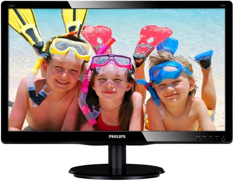 Philips 226V4LSB 21.5 Inch LED Monitor - Renewed