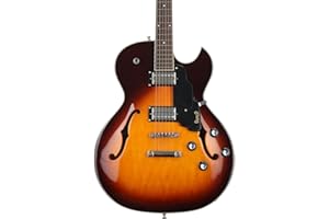 Guild Guitars Starfire I SC Semi-Hollow Body Electric Guitar, Antique Burst, Florentine-Cut w/stop tail, Newark St. Collection