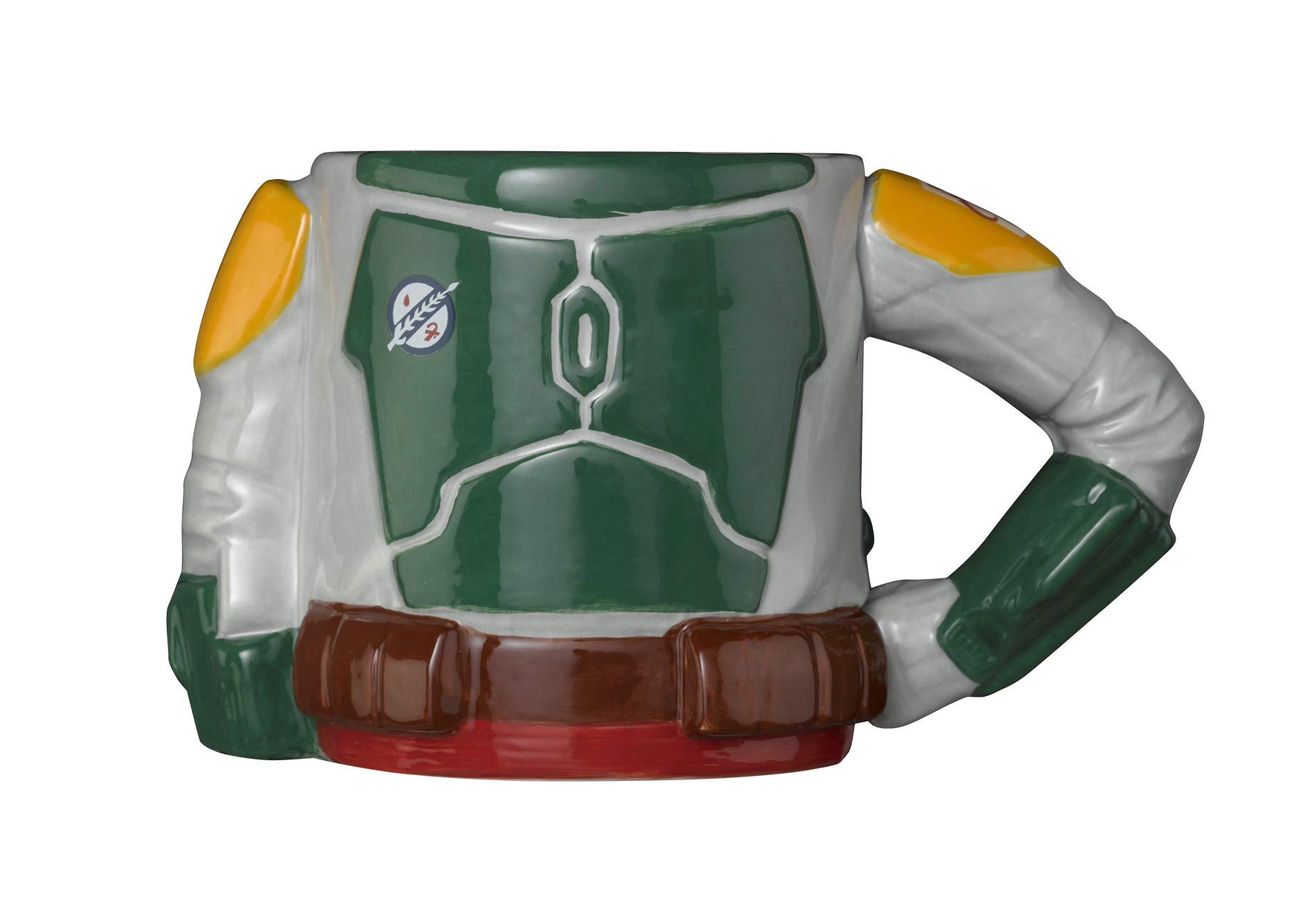 Meta Merch, Boba Fett Star Wars 3D Tea Coffee Mug Ceramic