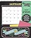 Orange Circle Studio 2017 Pockets Plus Wall Calendar, Chalkboard - Be Happy! (16039)