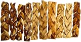 Britten and James 20 Thick Braided Beef Headskin Sticks (350g) for Dogs view 2