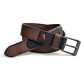 Red Wing Shoes Men's Heavy Duty Work Leather Belt, 1.5" Full Grain Leather, Heel Bar Buckle
