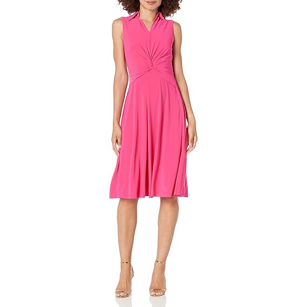 Tommy Hilfiger Womens Fit and Flare Dress Guava 14 at Amazon Women's Clothing store Tommy Hilfiger Womens Fit and Flare Dress Guava 14 at Amazon Women's Clothing store