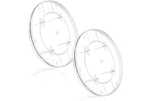 2 Pack Electric Meter Covers Clear Plastic Meter Socket Covers Replacement Compatible with Milbank 6002 Plastic Electric Mete