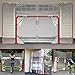 EZ Goal Steel Folding Hockey Goal with Backstop & Targets